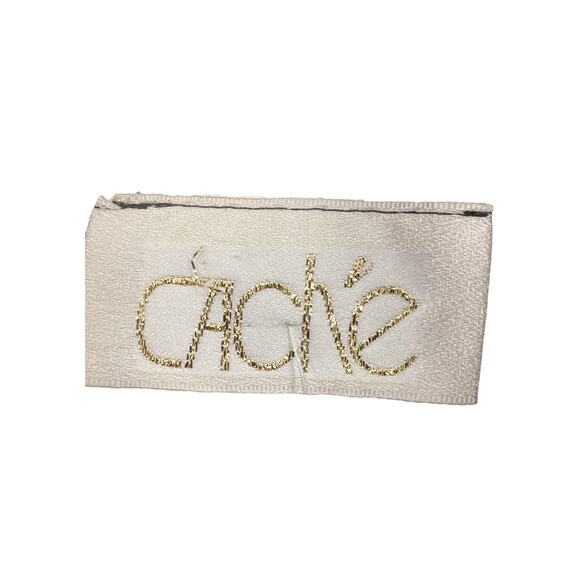 VTG Cache Set Jacket+Pants Women’s Size12 Made In USA Sheer Sleeve Beaded Collar - Picture 12 of 12